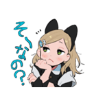 ネコミミちゃんとハチワレ2（個別スタンプ：24）