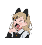 ネコミミちゃんとハチワレ2（個別スタンプ：25）