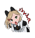 ネコミミちゃんとハチワレ2（個別スタンプ：35）