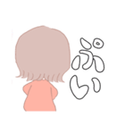 癒し系な女の子（個別スタンプ：11）