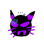 悪魔の猫スタンプ！（個別スタンプ：11）