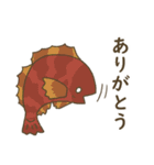 ゆるい魚たち（個別スタンプ：7）