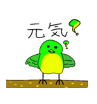 鳥のミーちゃんスタンプ（個別スタンプ：2）