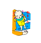 毎日かわいい 赤ちゃん ☆☆（個別スタンプ：37）