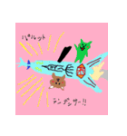 ワイワイ落書きスタンプ2（個別スタンプ：5）