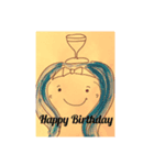 カラフルなお誕生日（個別スタンプ：2）