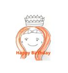 カラフルなお誕生日（個別スタンプ：5）