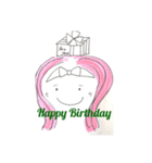 カラフルなお誕生日（個別スタンプ：7）
