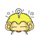 アフロヘアー スタンプ（個別スタンプ：1）
