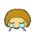 アフロヘアー スタンプ（個別スタンプ：5）