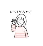 れいぎ正しい女の子たち（個別スタンプ：13）