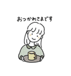 れいぎ正しい女の子たち（個別スタンプ：14）