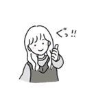 れいぎ正しい女の子たち（個別スタンプ：19）