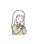 れいぎ正しい女の子たち（個別スタンプ：21）