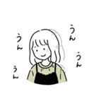れいぎ正しい女の子たち（個別スタンプ：22）