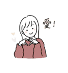 れいぎ正しい女の子たち（個別スタンプ：32）