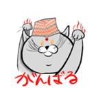 ふてぶてしいネコさん ネパールver.2日本語（個別スタンプ：13）