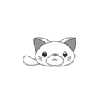 態度に出るねこ（個別スタンプ：7）