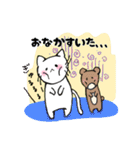 ねこにゃんとくまりんのほのぼの毎日（個別スタンプ：18）