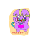 あめ玉大好物こぶりん☆日常編☆☆（個別スタンプ：16）