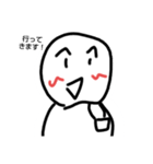 雪だるまな人（個別スタンプ：5）