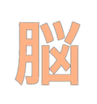 1文字スタンプz！（個別スタンプ：7）
