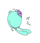 ぐりーんらびっと 2（個別スタンプ：6）