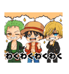 ONE PIECE 一味のゆるゆるスタンプ（個別スタンプ：26）