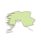 ブロッコリーヘアーの女の子 Ver.2（個別スタンプ：2）