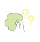 ブロッコリーヘアーの女の子 Ver.2（個別スタンプ：9）