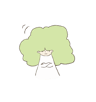 ブロッコリーヘアーの女の子 Ver.2（個別スタンプ：14）