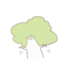 ブロッコリーヘアーの女の子 Ver.2（個別スタンプ：17）