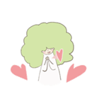 ブロッコリーヘアーの女の子 Ver.2（個別スタンプ：20）