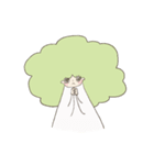 ブロッコリーヘアーの女の子 Ver.2（個別スタンプ：21）