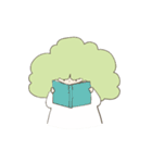 ブロッコリーヘアーの女の子 Ver.2（個別スタンプ：26）