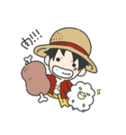 まおうとてしたとONE PIECE（個別スタンプ：11）