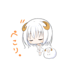 羊ちゃん3姉妹（個別スタンプ：3）