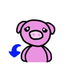 ぶたさんとさぶろう（個別スタンプ：4）