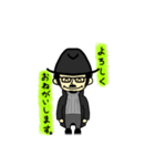 黒ハット（個別スタンプ：6）