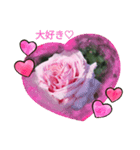 薔薇でありがとう（個別スタンプ：1）