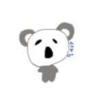 アニマルへんてこステッカー（個別スタンプ：4）