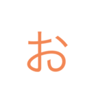 適当ひらがなスタンプ（個別スタンプ：5）