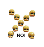 髪の毛どこ？（個別スタンプ：3）