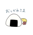 おもちざわのスタンプ『おにぎりちゃん』（個別スタンプ：6）