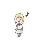 とても使える可愛い女の子のスタンプ（個別スタンプ：20）