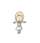 とても使える可愛い女の子のスタンプ（個別スタンプ：26）