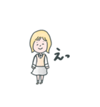 とても使える可愛い女の子のスタンプ（個別スタンプ：29）