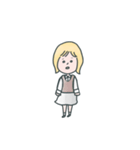 とても使える可愛い女の子のスタンプ（個別スタンプ：30）