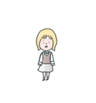 とても使える可愛い女の子のスタンプ（個別スタンプ：39）