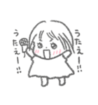 ハッピーもとこちゃん（個別スタンプ：3）